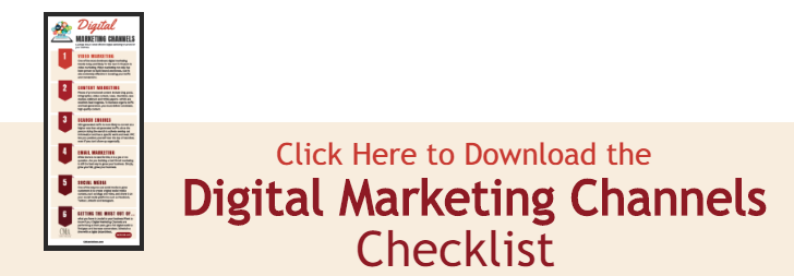 Digital Marketing Channels Checklist